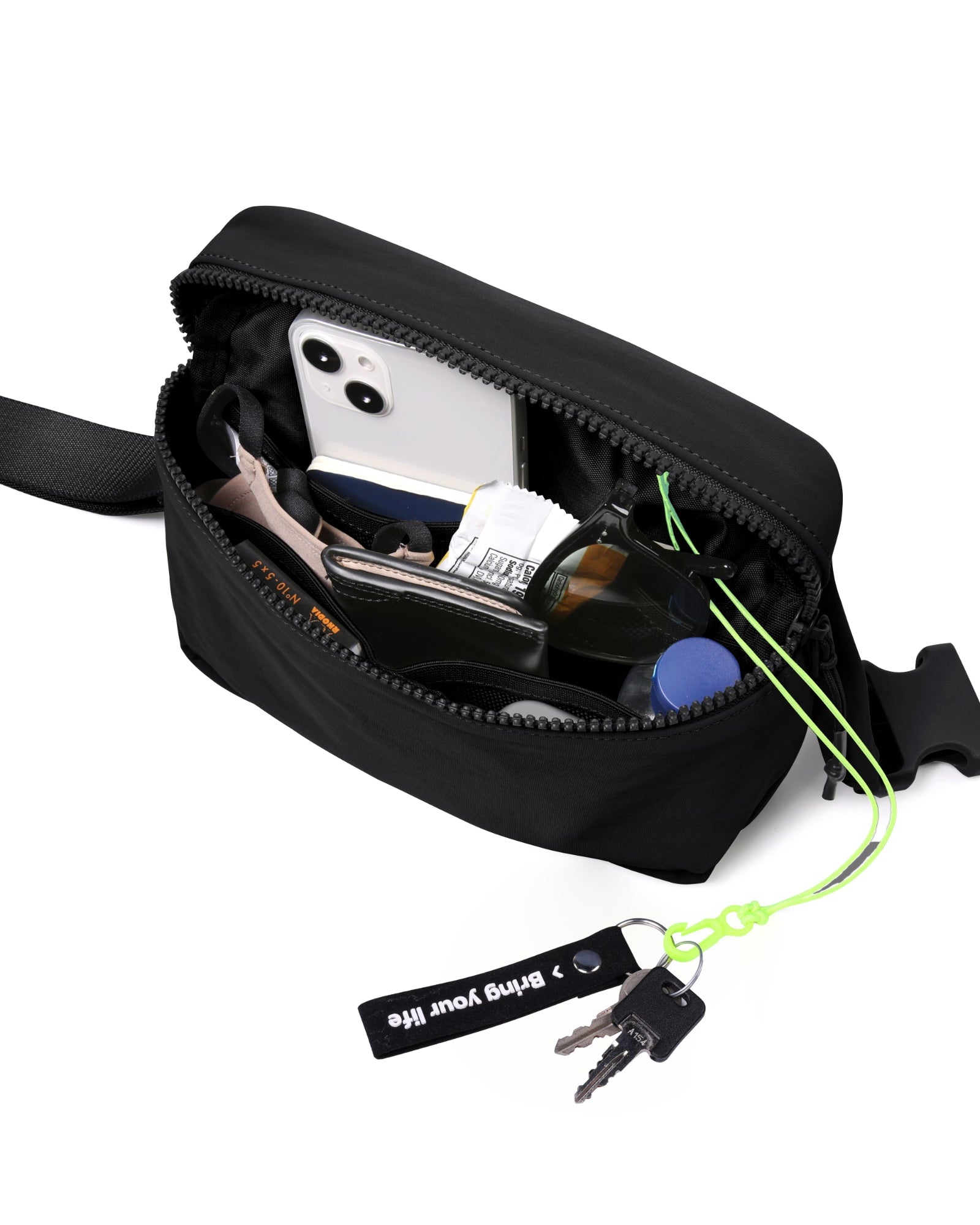 2L Belt Bag with Adjustable Strap - ododos