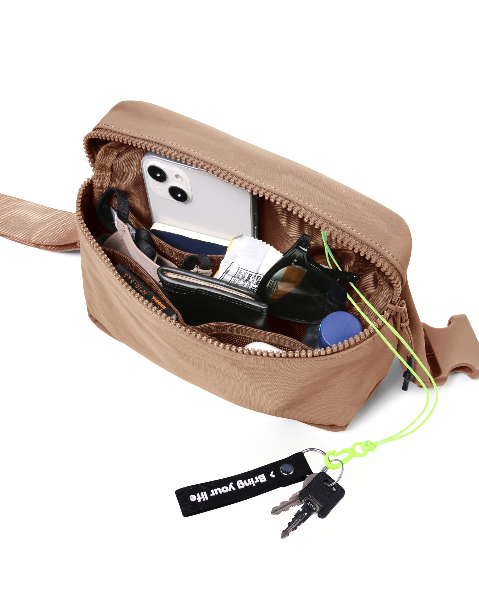 2L Belt Bag with Adjustable Strap - ododos