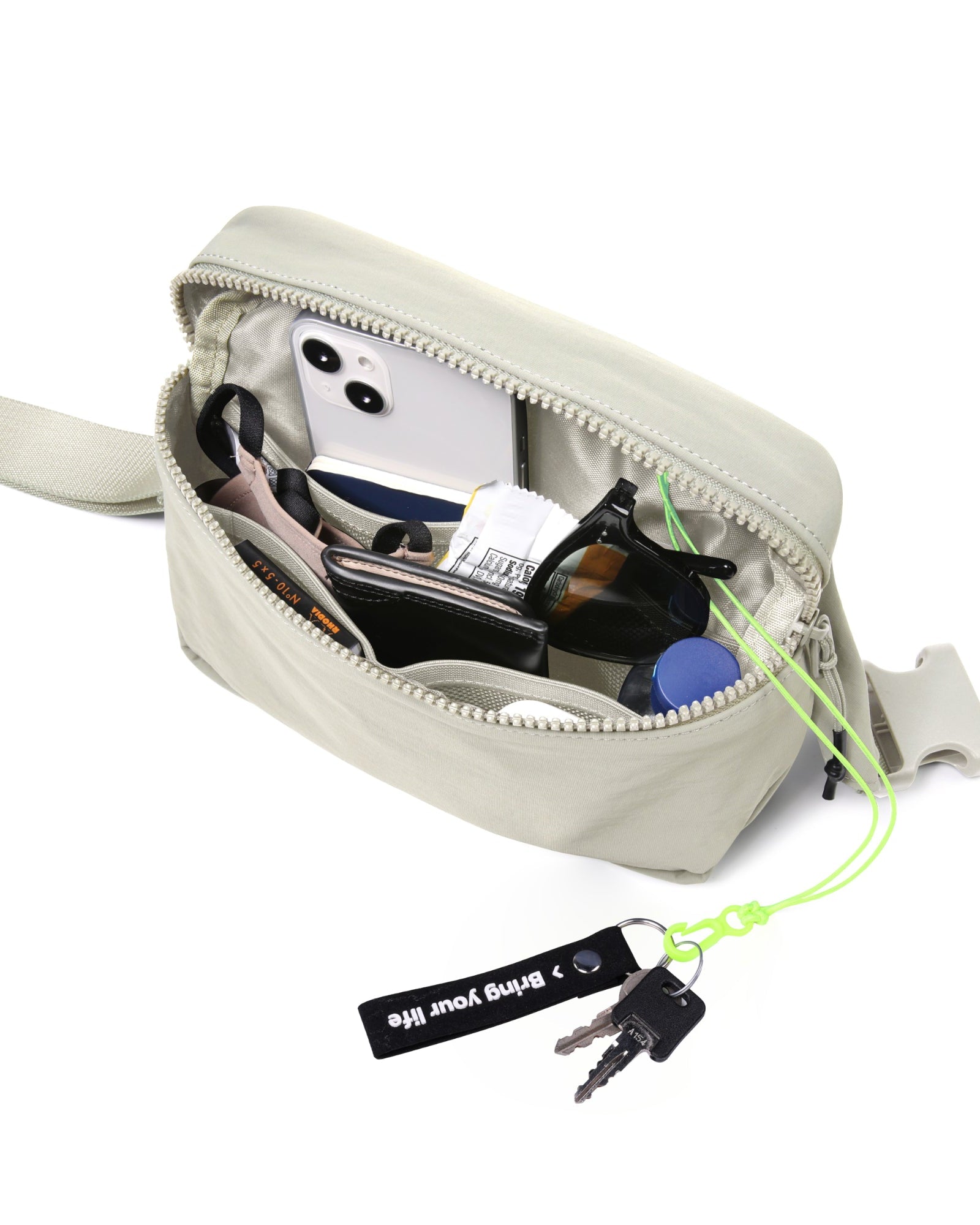 2L Belt Bag with Adjustable Strap - ododos