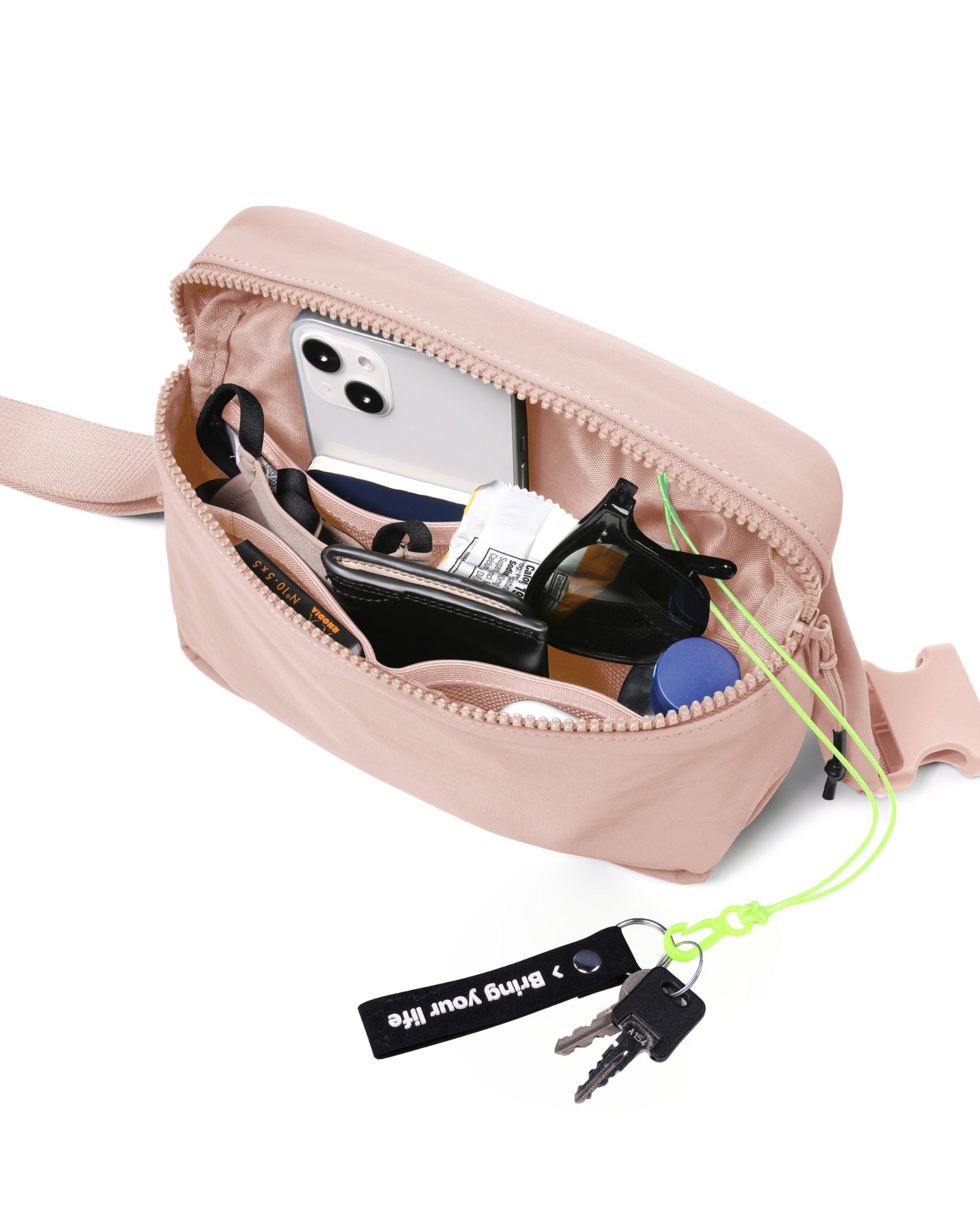 2L Belt Bag with Adjustable Strap - ododos