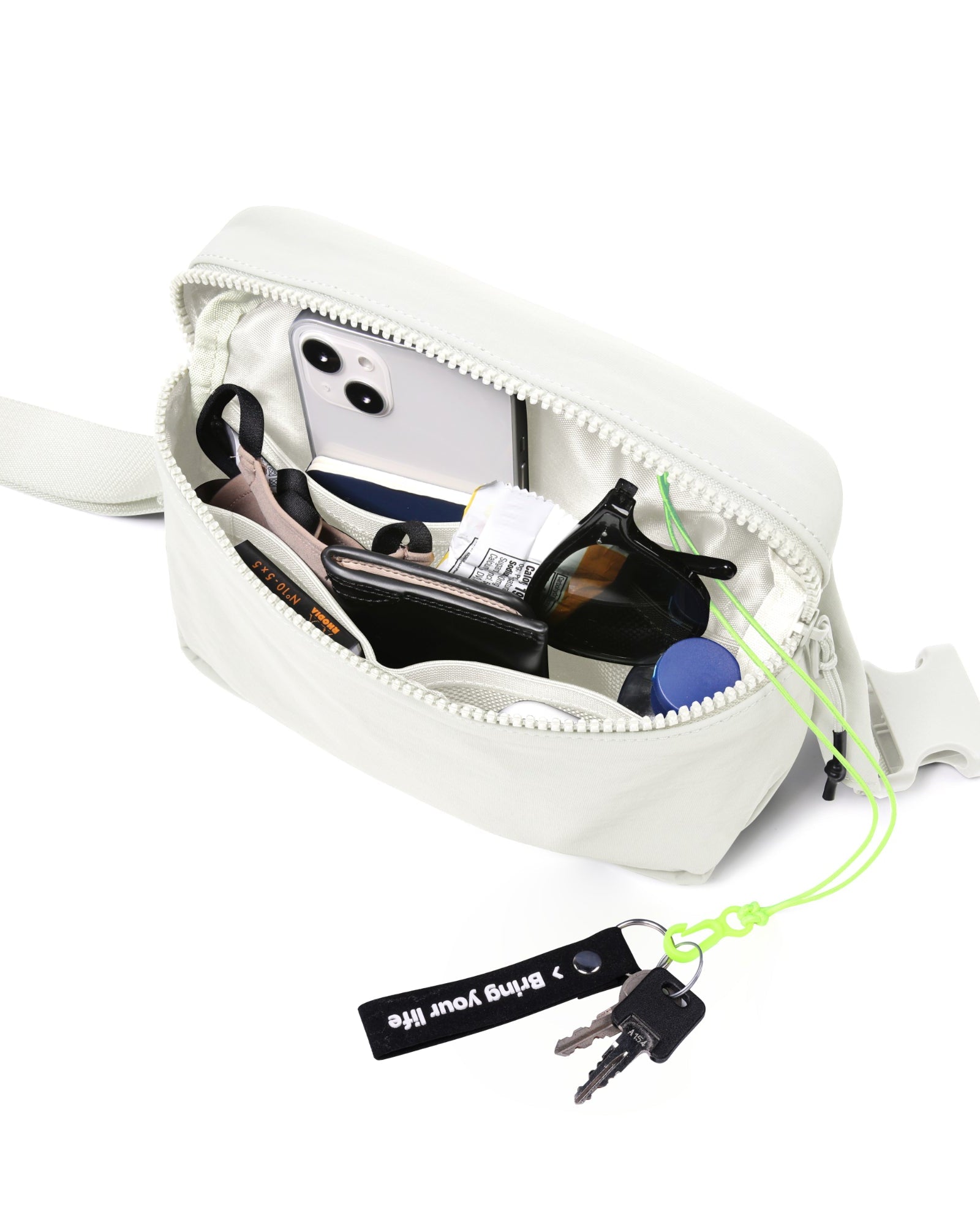 2L Belt Bag with Adjustable Strap - ododos