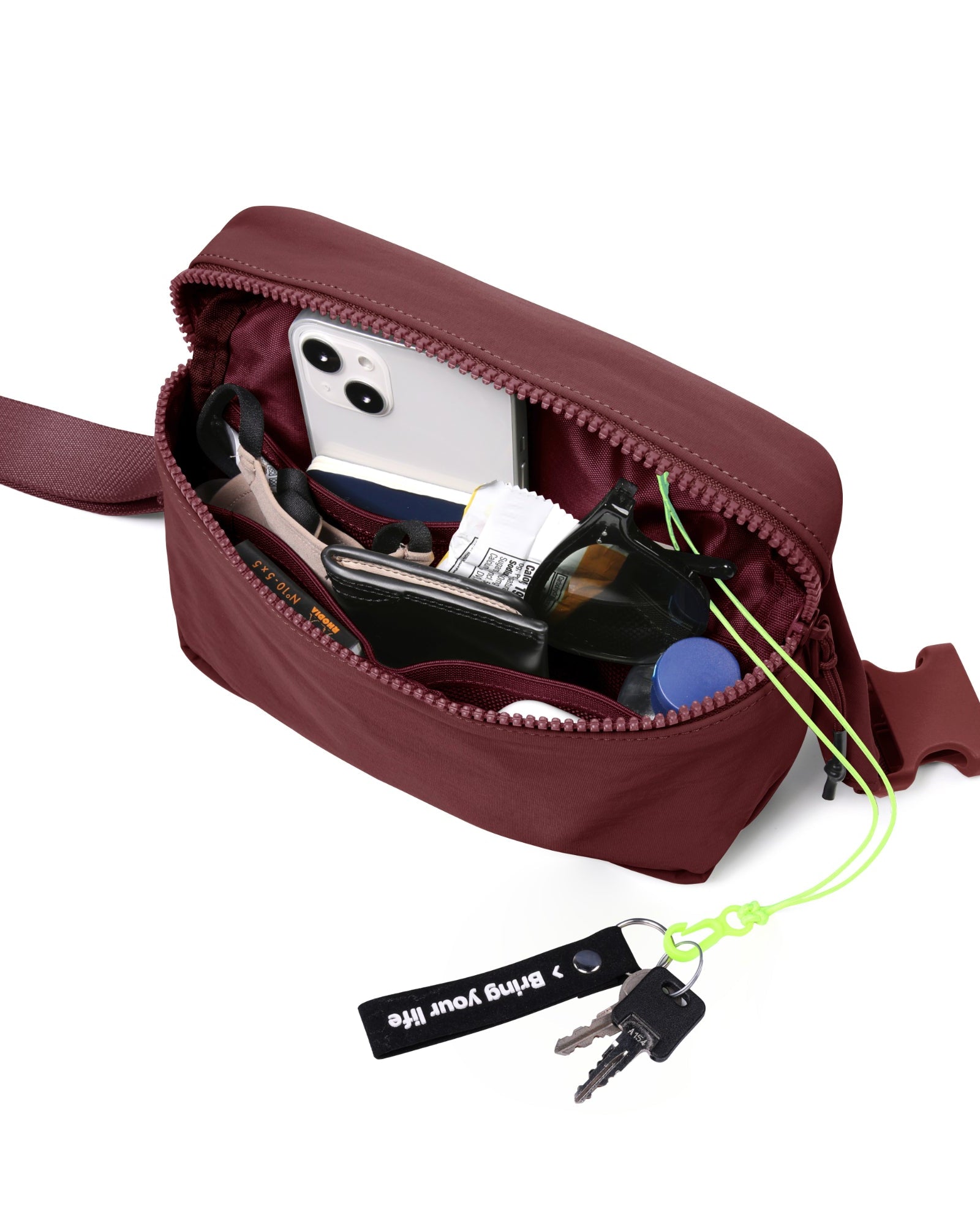 2L Belt Bag with Adjustable Strap - ododos