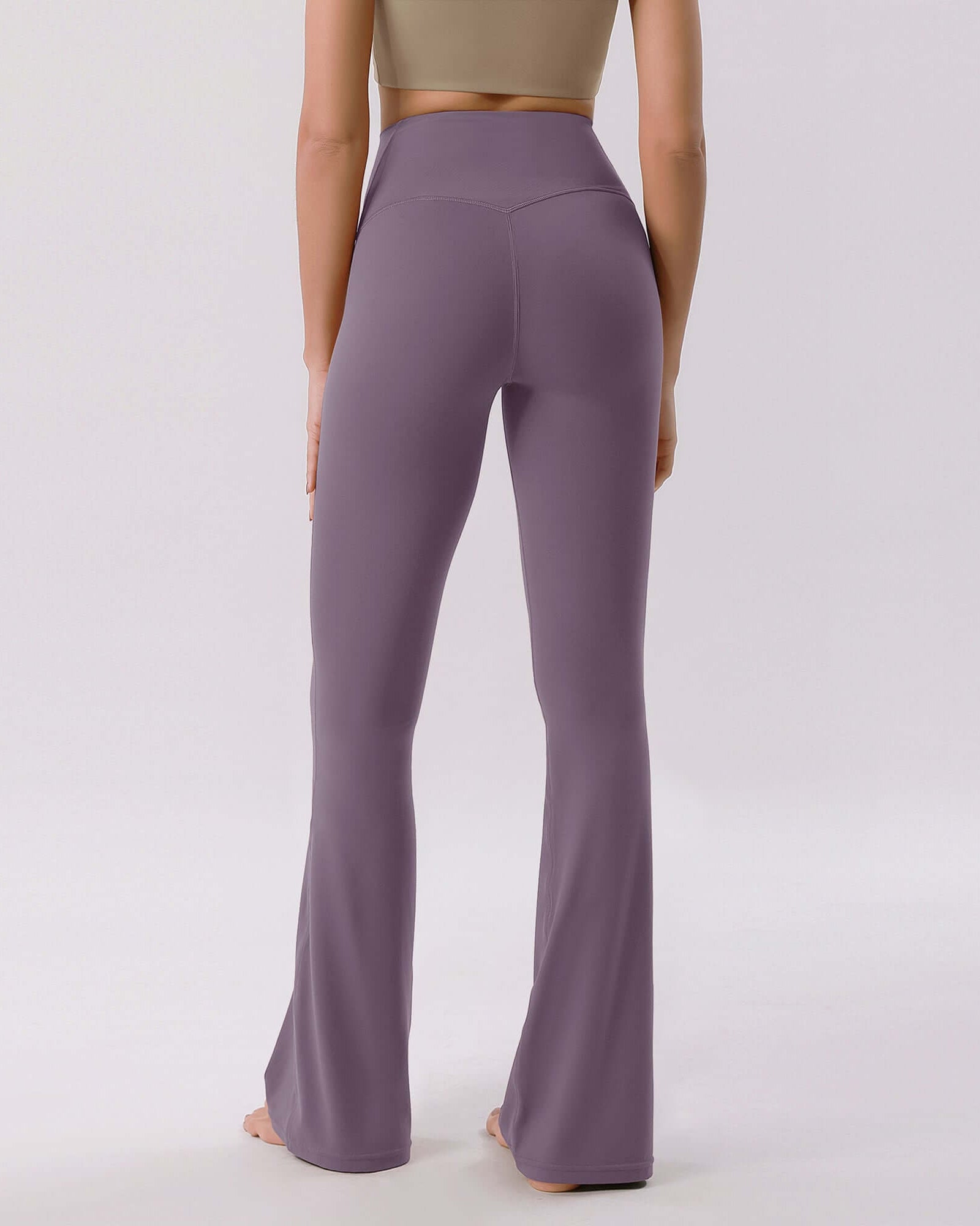 Cloud Feeling 30 Crossover High Waist Flared Pants - ododos