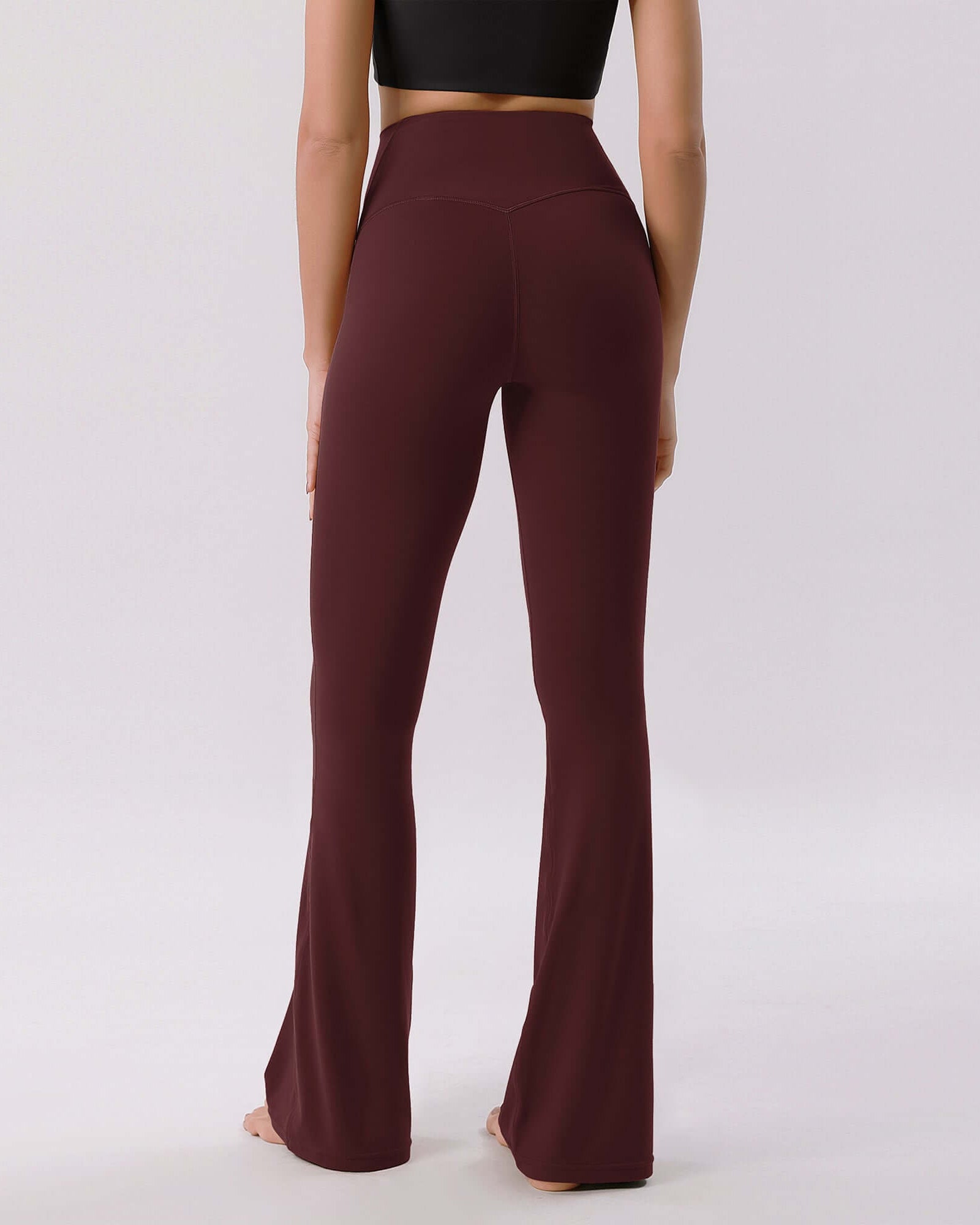 Cloud Feeling 32 Crossover High Waist Flared Pants - ododos