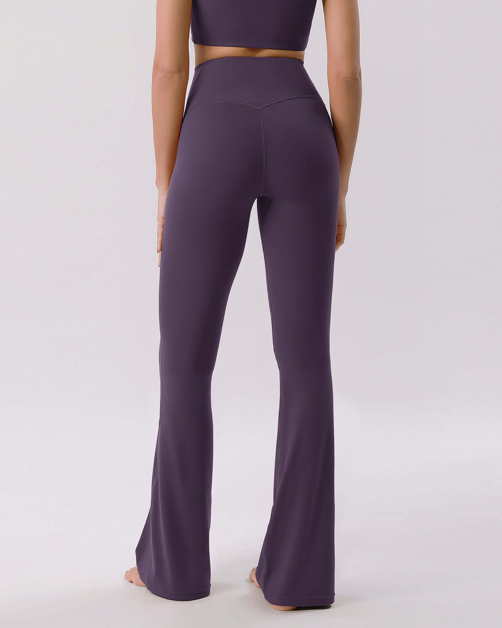 Cloud Feeling 32 Crossover High Waist Flared Pants - ododos