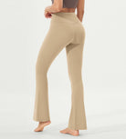 32 Cloud Feeling High Waist Bootcut Lounge Yoga Pants with Back - ododos