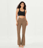 32 Cloud Feeling High Waist Bootcut Lounge Yoga Pants with Back - ododos