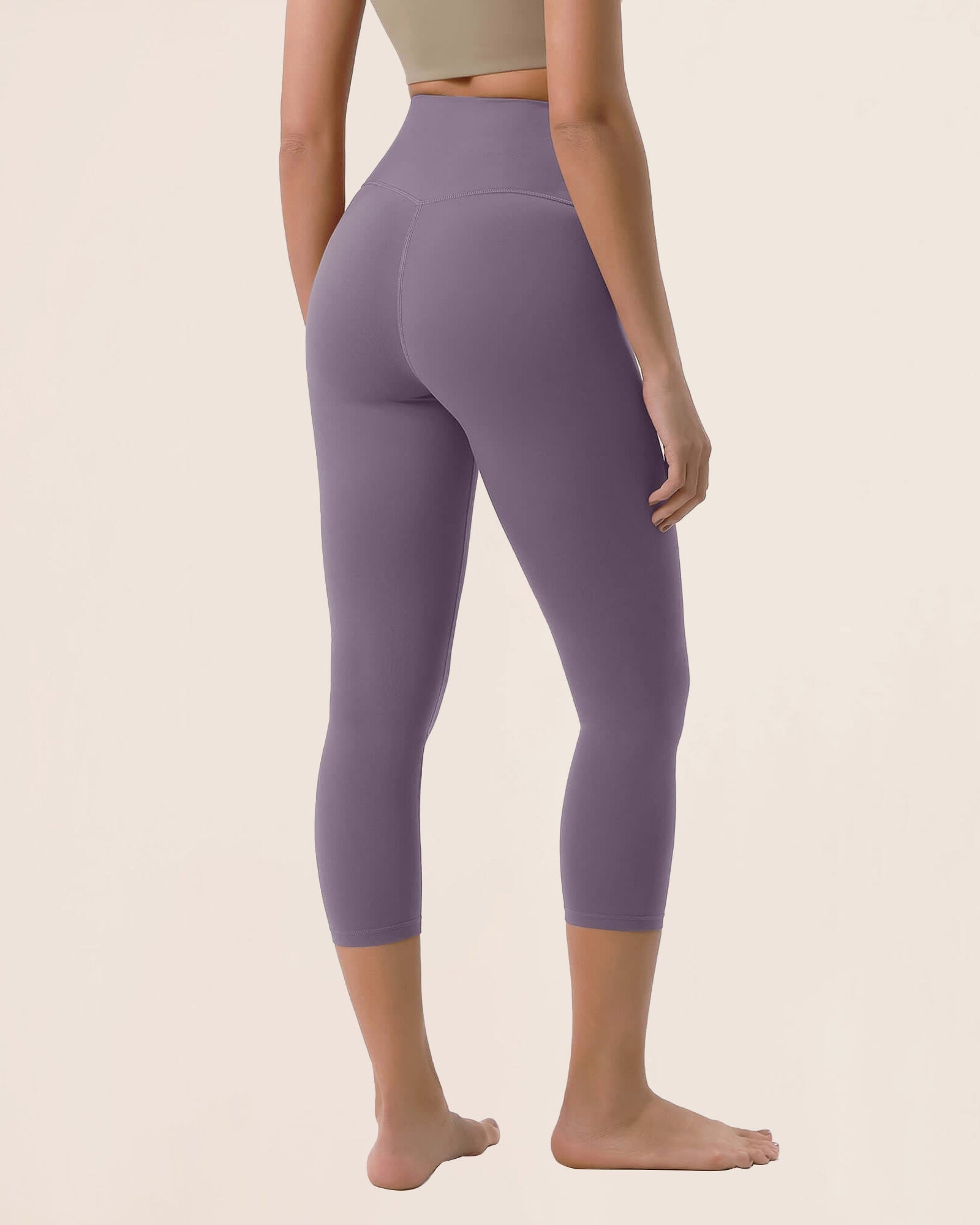 Odcloud 23 Crossover High Wasit Lounge 7/8 Leggings with Pockets - ododos