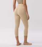 Odcloud 23 Crossover High Wasit Lounge 7/8 Leggings with Pockets - ododos