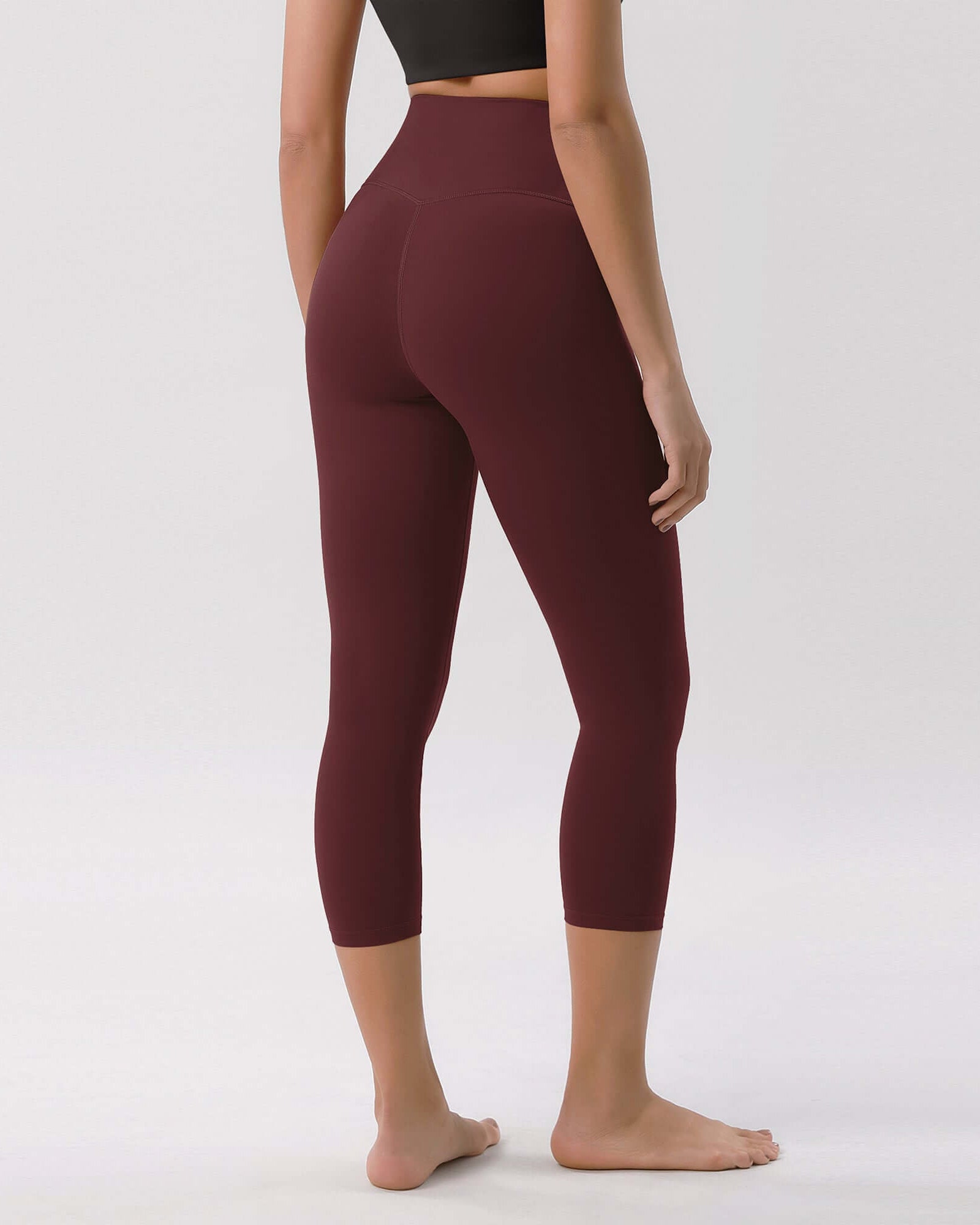 Odcloud 23 Crossover High Wasit Lounge 7/8 Leggings with Pockets - ododos