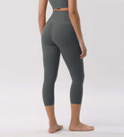 Odcloud 23 Crossover High Wasit Lounge 7/8 Leggings with Pockets - ododos