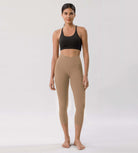 Odcloud 23 Crossover High Wasit Lounge 7/8 Leggings with Pockets - ododos