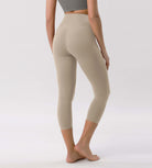 Odcloud 23 Crossover High Wasit Lounge 7/8 Leggings with Pockets - ododos