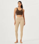 2 Pack 25 Buttery Soft Crossover Lounge Yoga Waist Leggings - ododos