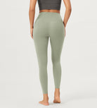 2 Pack 25 Buttery Soft Crossover Lounge Yoga Waist Leggings - ododos