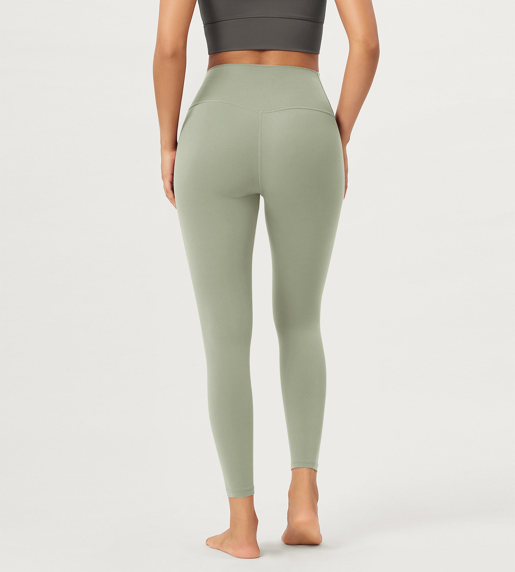 2 Pack 25 Buttery Soft Crossover Lounge Yoga Waist Leggings - ododos