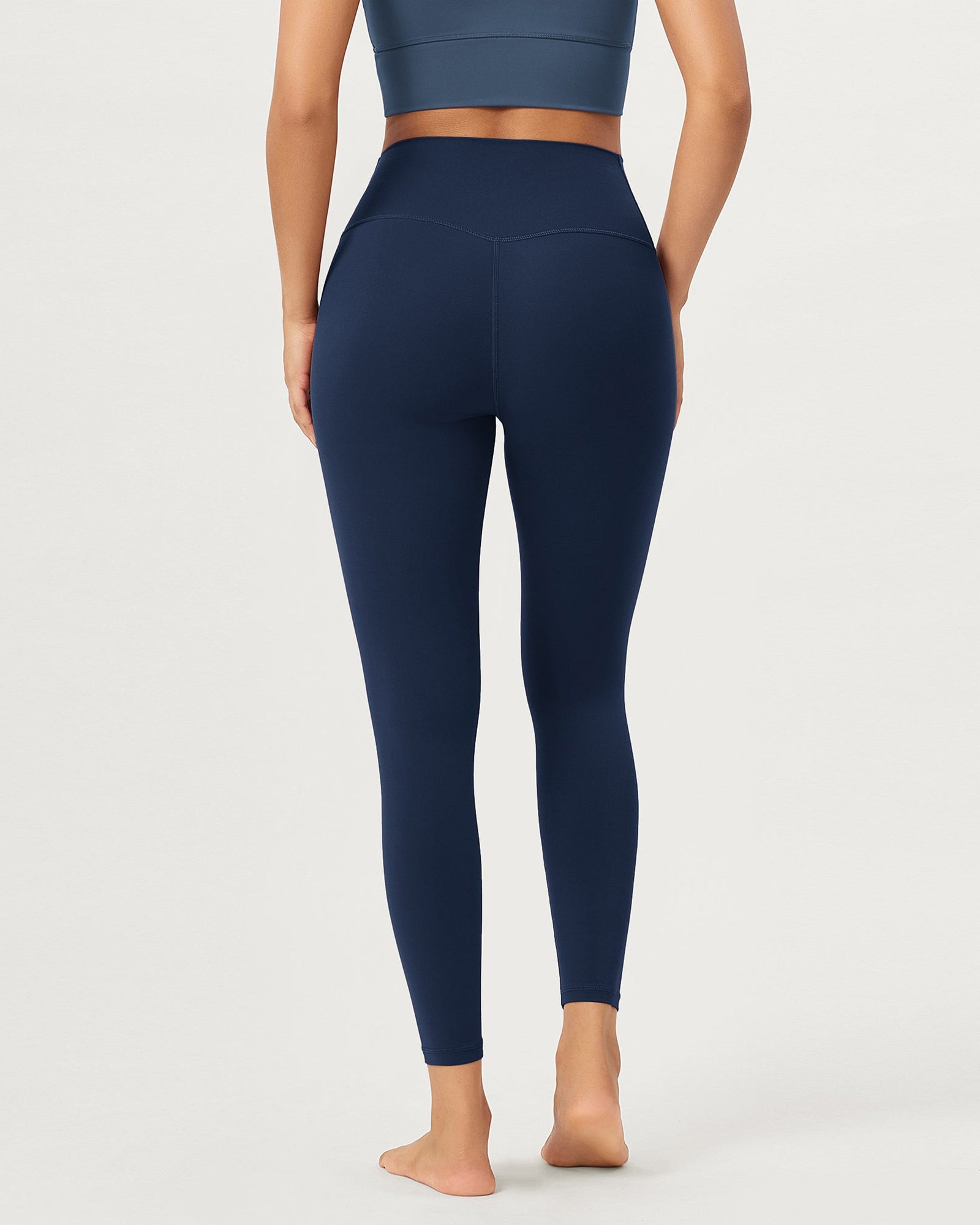 2 Pack 25 Buttery Soft Crossover Lounge Yoga Waist Leggings - ododos