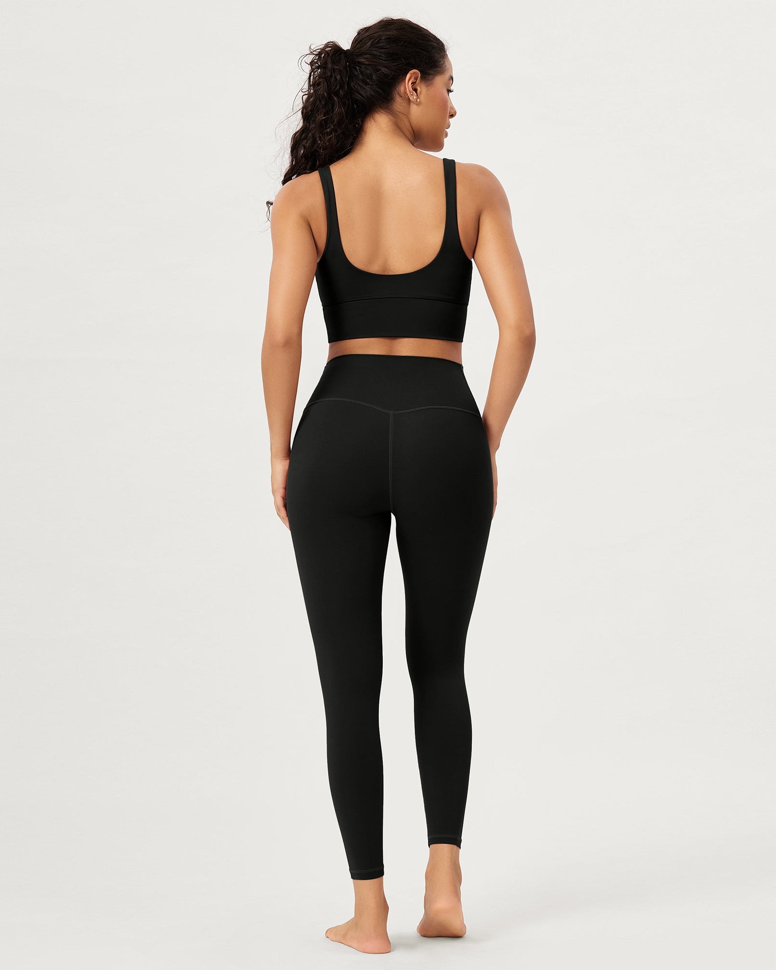 25 Buttery Soft Crossover Lounge Yoga Waist Leggings - ododos