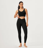 25 Buttery Soft Crossover Lounge Yoga Waist Leggings - ododos