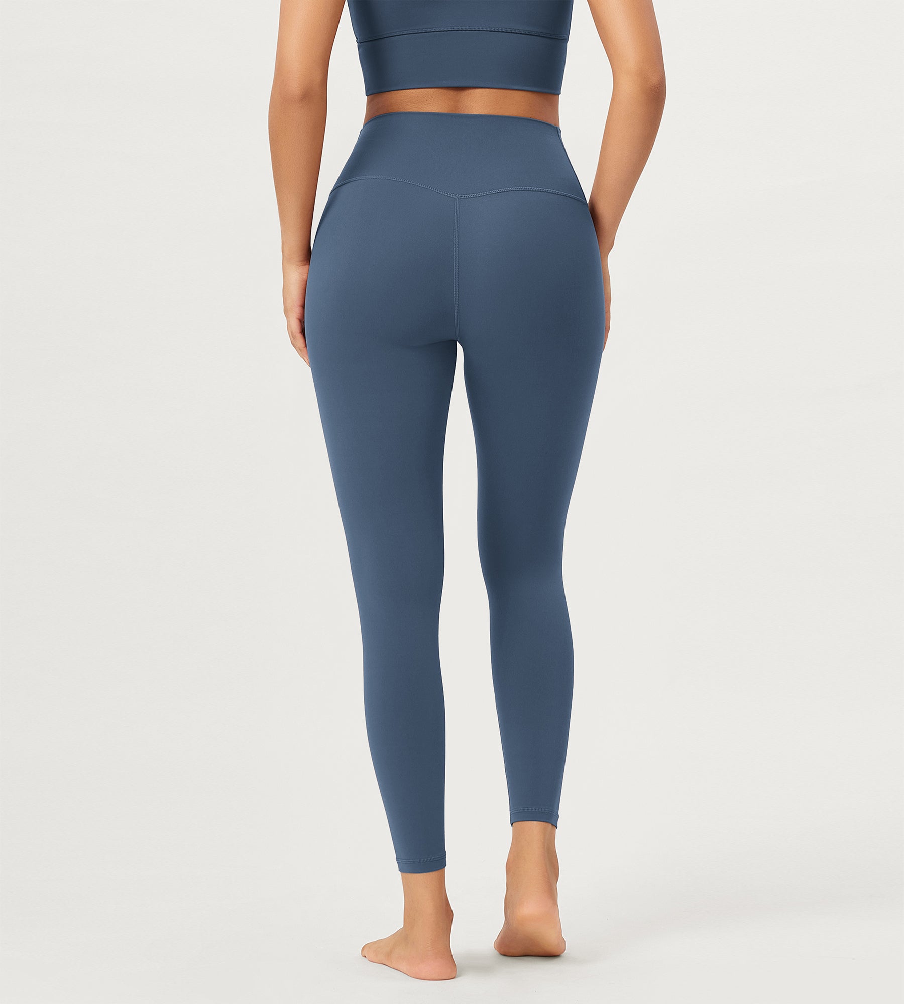 2 Pack 25 Buttery Soft Crossover Lounge Yoga Waist Leggings - ododos