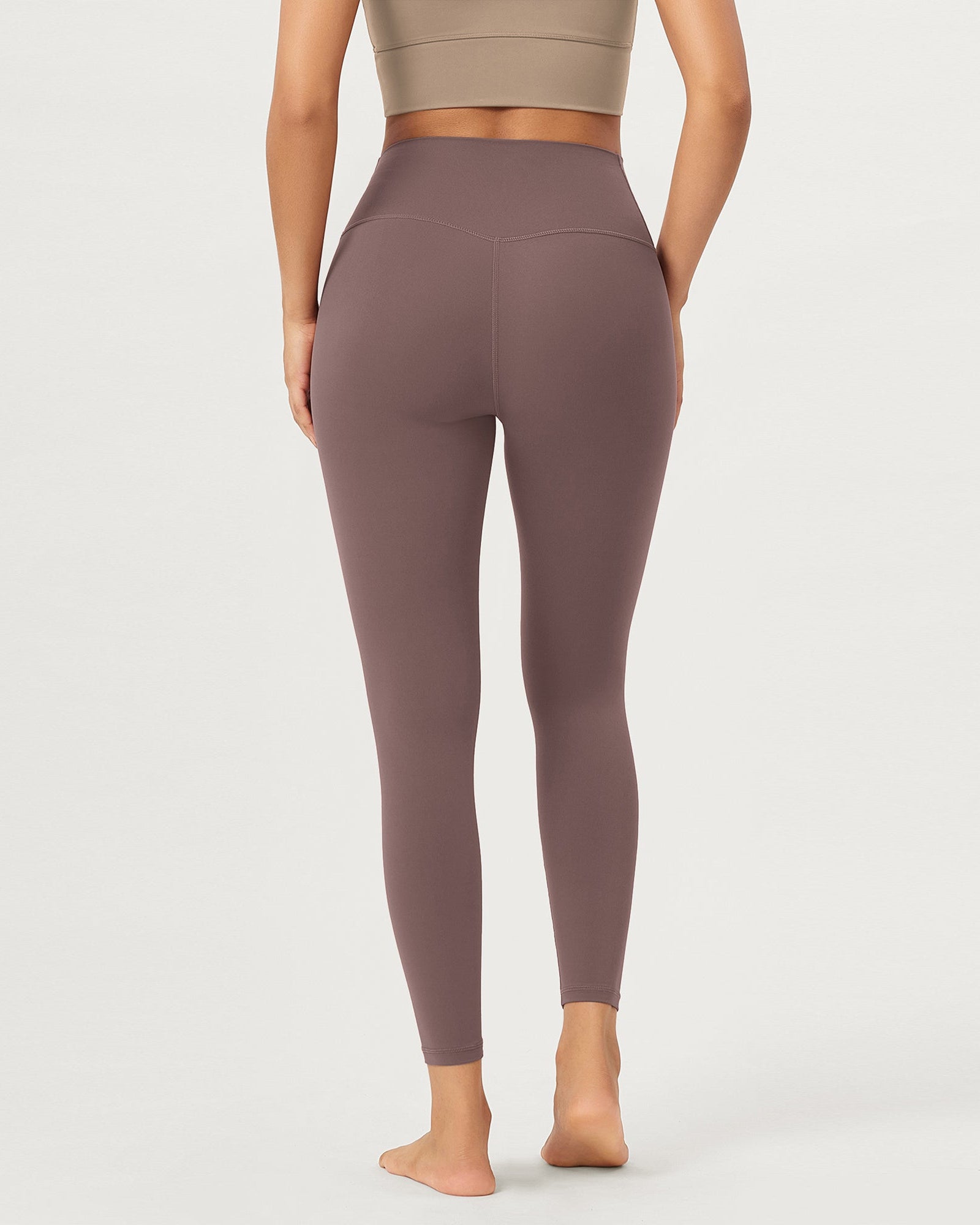 2 Pack 25 Buttery Soft Crossover Lounge Yoga Waist Leggings - ododos