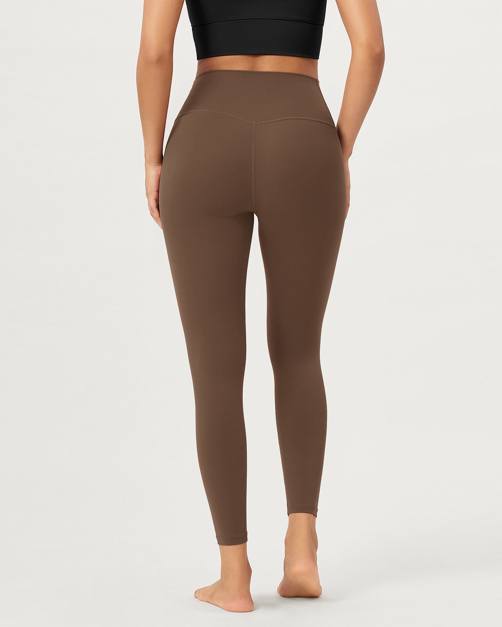 25 Buttery Soft Crossover Lounge Yoga Waist Leggings - ododos