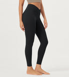 25 Buttery Soft Crossover Lounge Yoga Waist Leggings - ododos