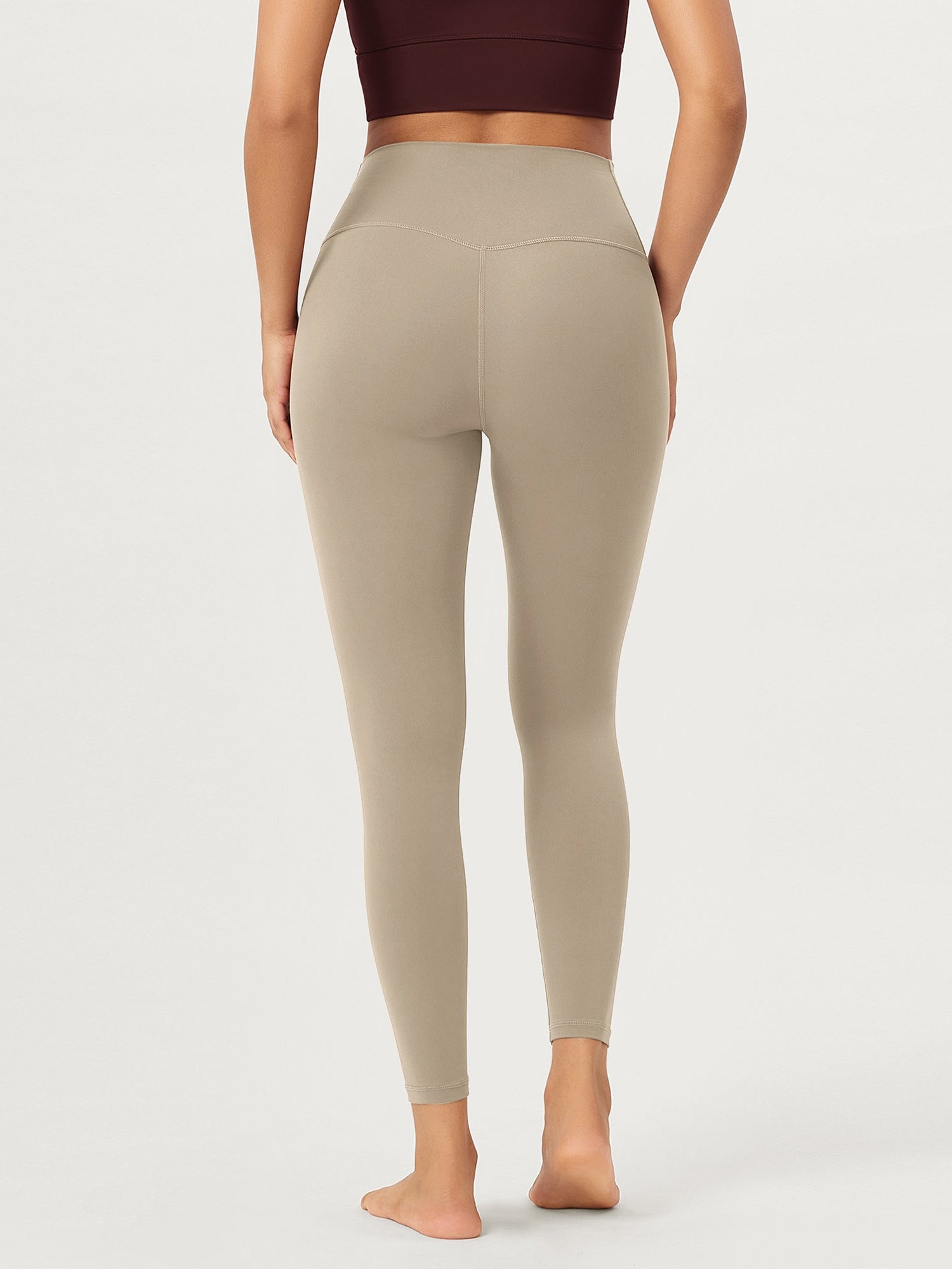 25 Buttery Soft Crossover Lounge Yoga Waist Leggings - ododos