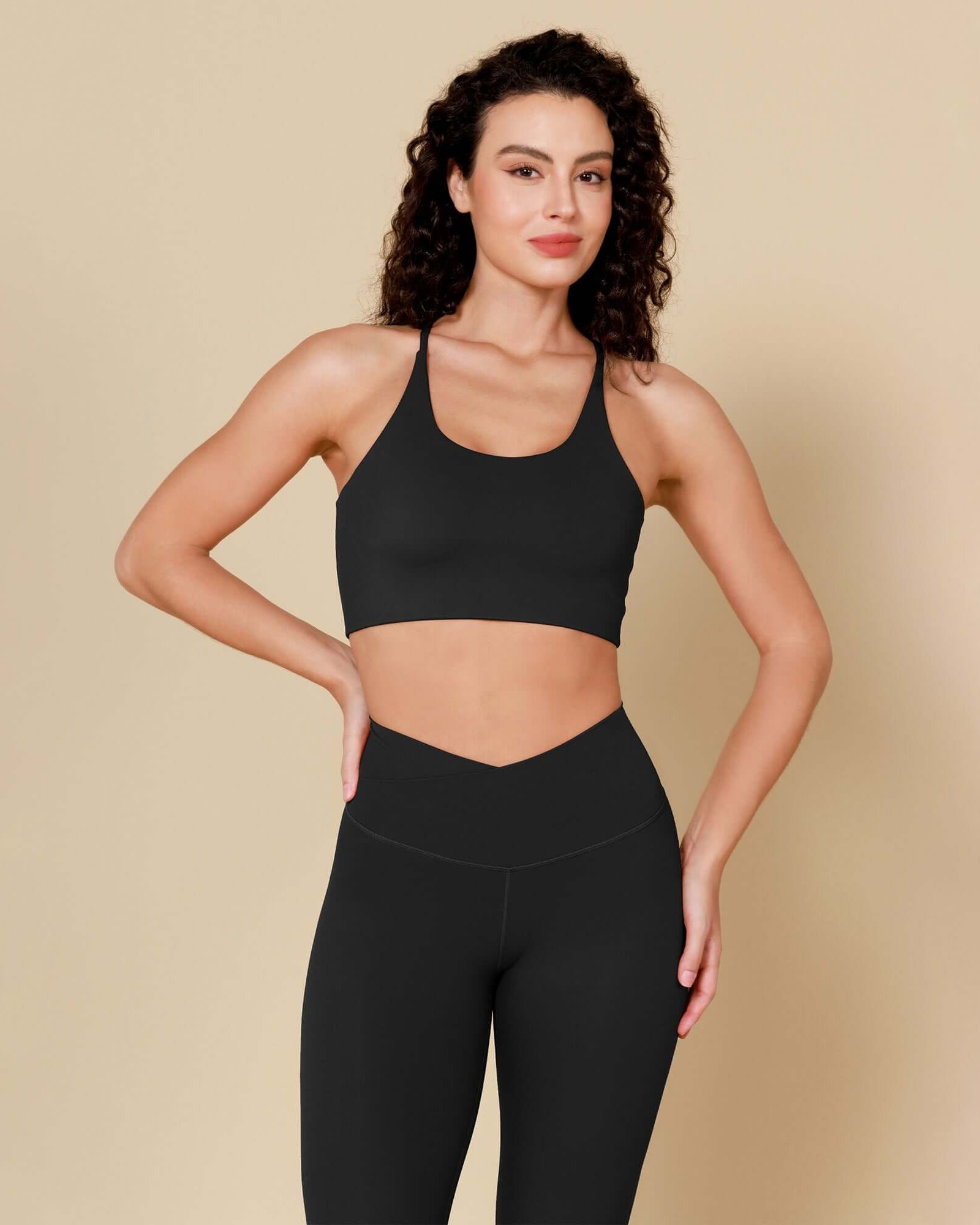 ODCLOUD 28 Crossover Leggings with Back Pocket - ododos