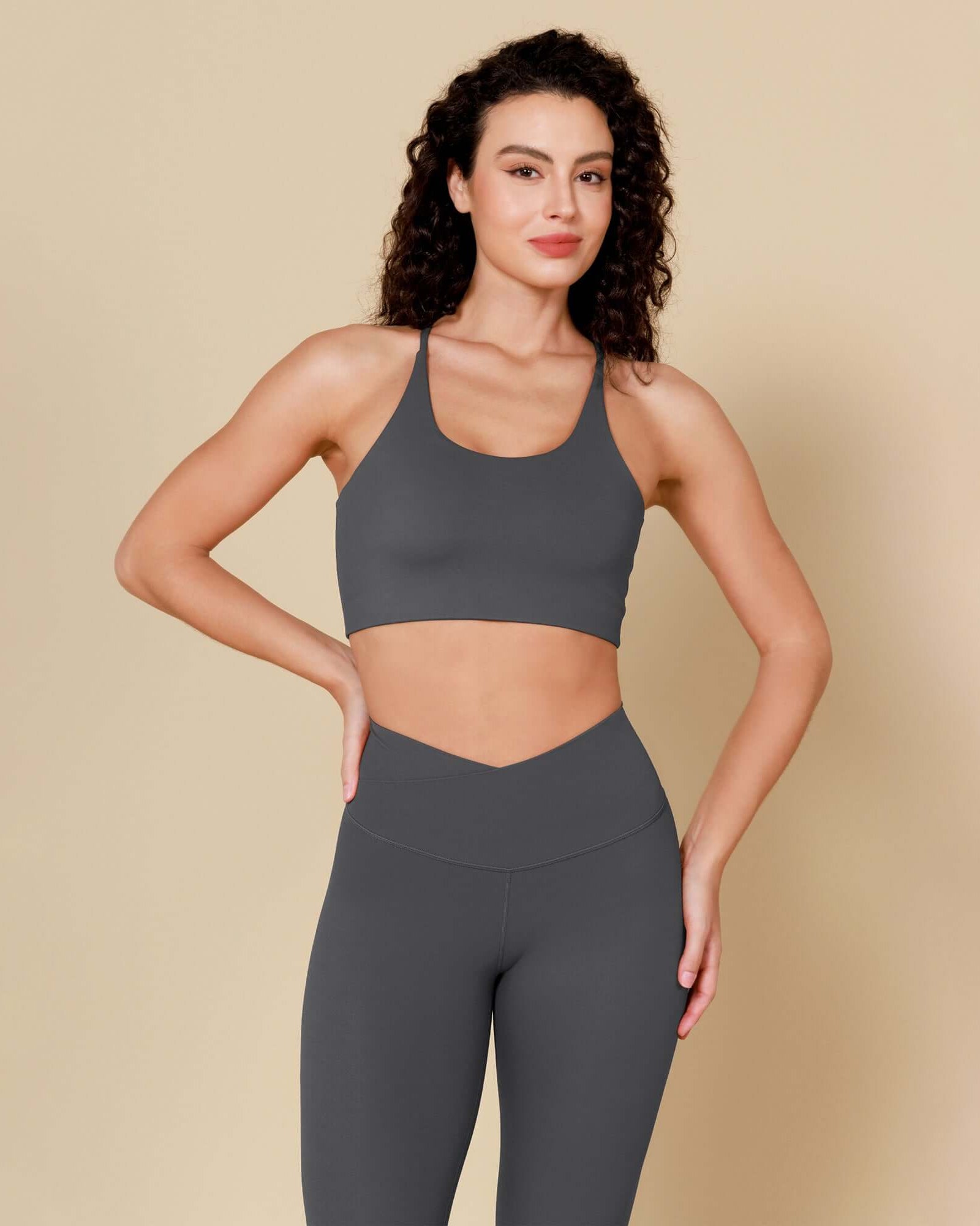 ODCLOUD 28 Crossover Leggings with Back Pocket - ododos