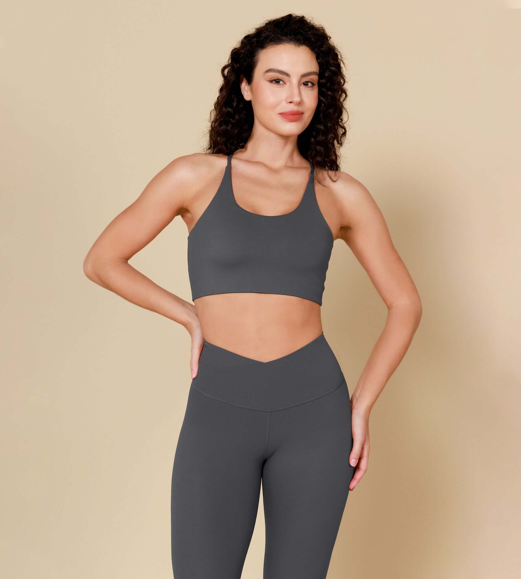 ODCLOUD 28 Crossover Leggings with Back Pocket - ododos