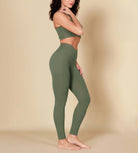 ODCLOUD 28 Crossover Leggings with Back Pocket - ododos