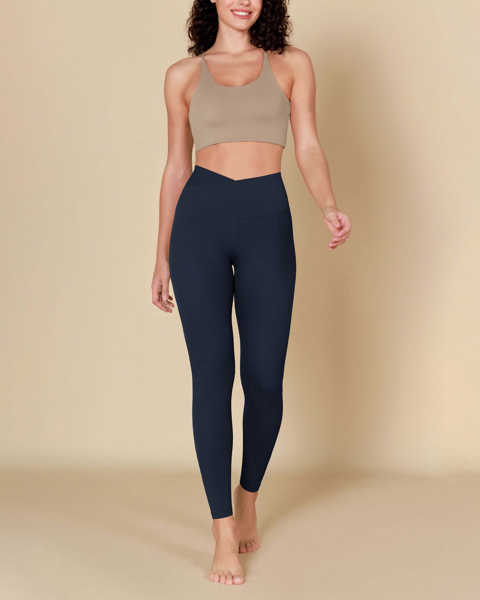 ODCLOUD 28 Crossover Leggings with Back Pocket - ododos
