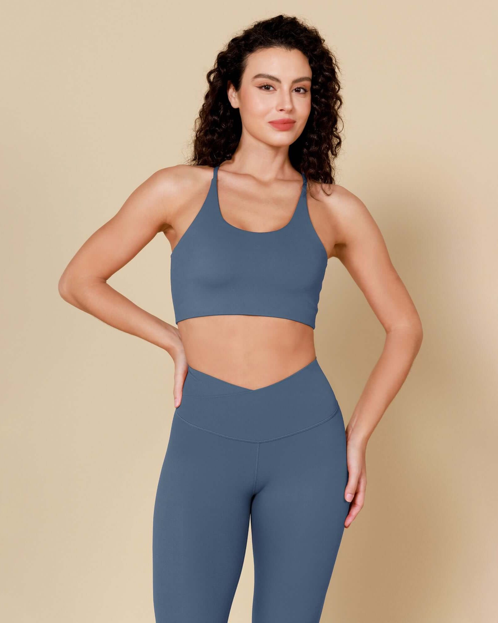 ODCLOUD 28 Crossover Leggings with Back Pocket - ododos