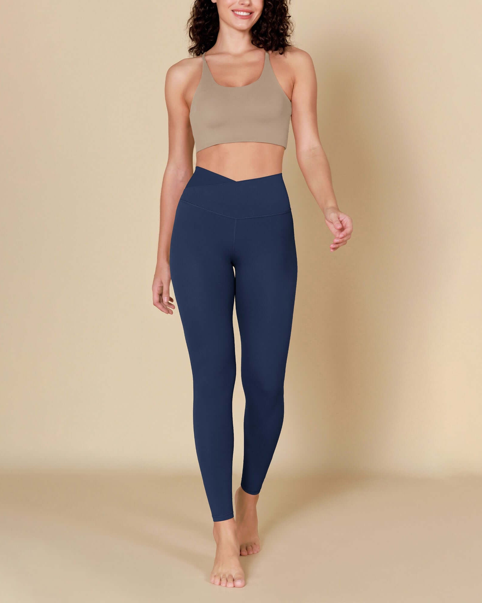 ODCLOUD 28 Crossover Leggings with Back Pocket - ododos