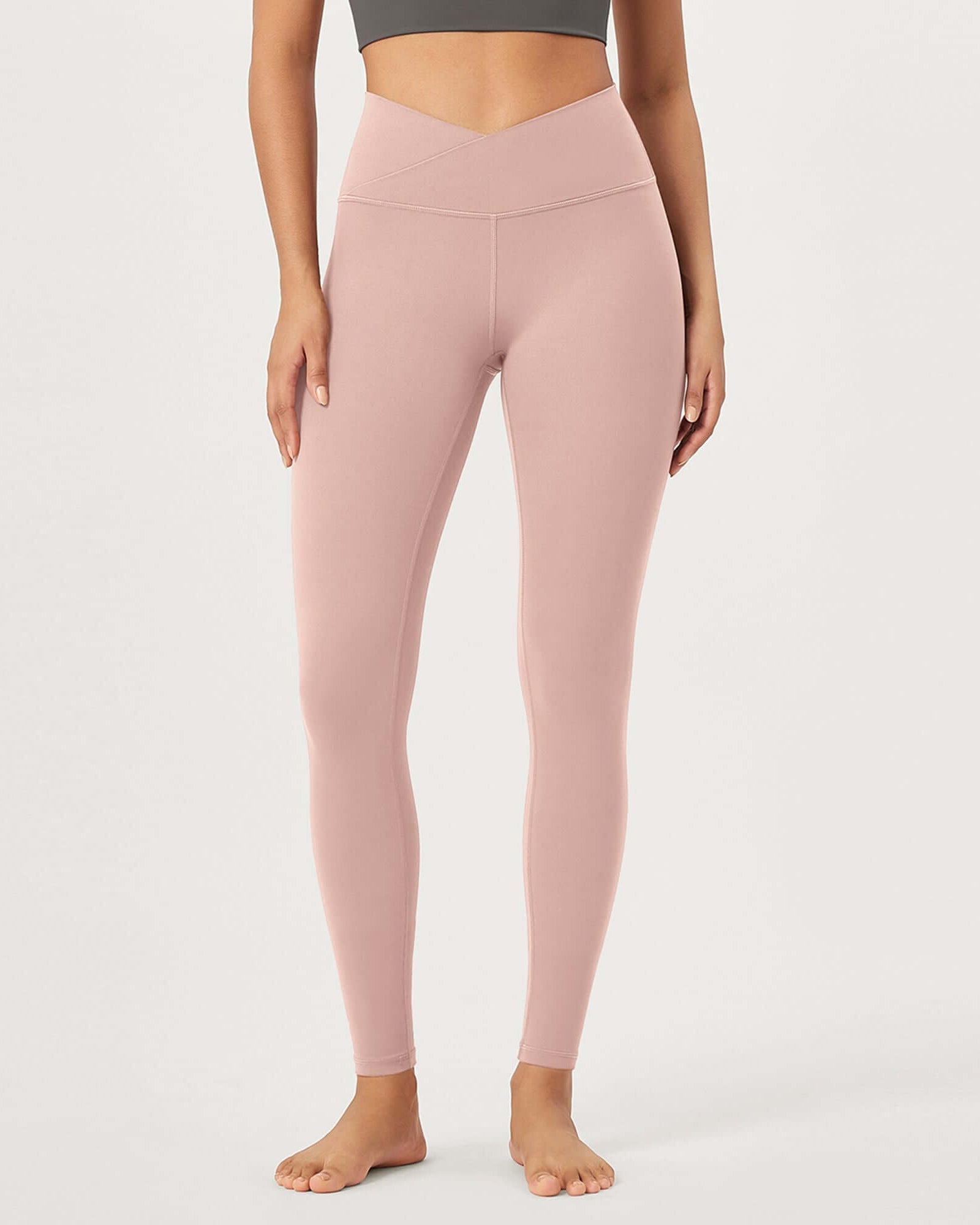 2 Pack 28 Odcloud Buttery Soft Cross Waist Yoga Leggings - ododos