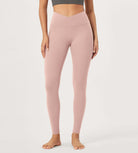 2 Pack 28 Odcloud Buttery Soft Cross Waist Yoga Leggings - ododos