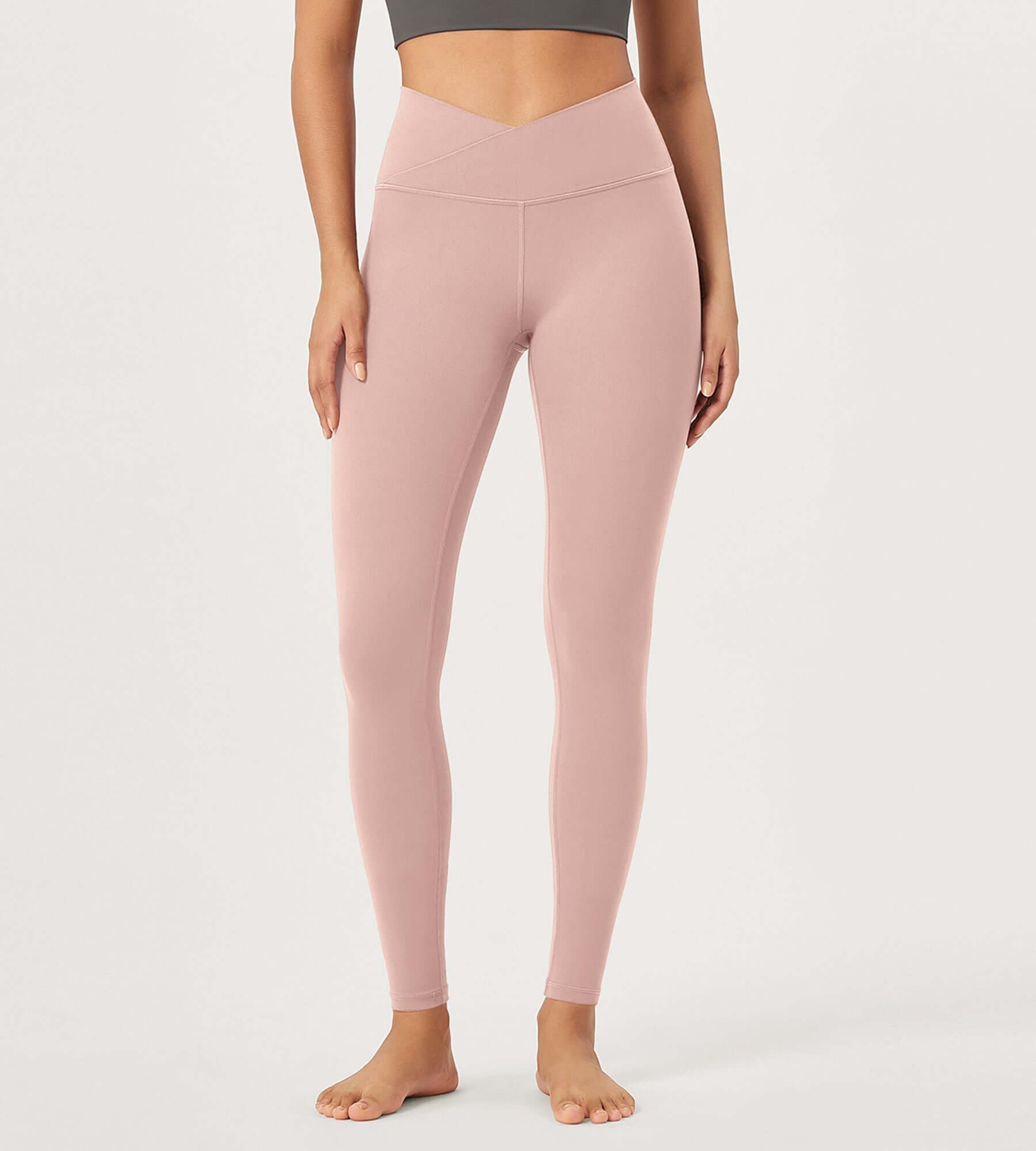 2 Pack 28 Odcloud Buttery Soft Cross Waist Yoga Leggings - ododos