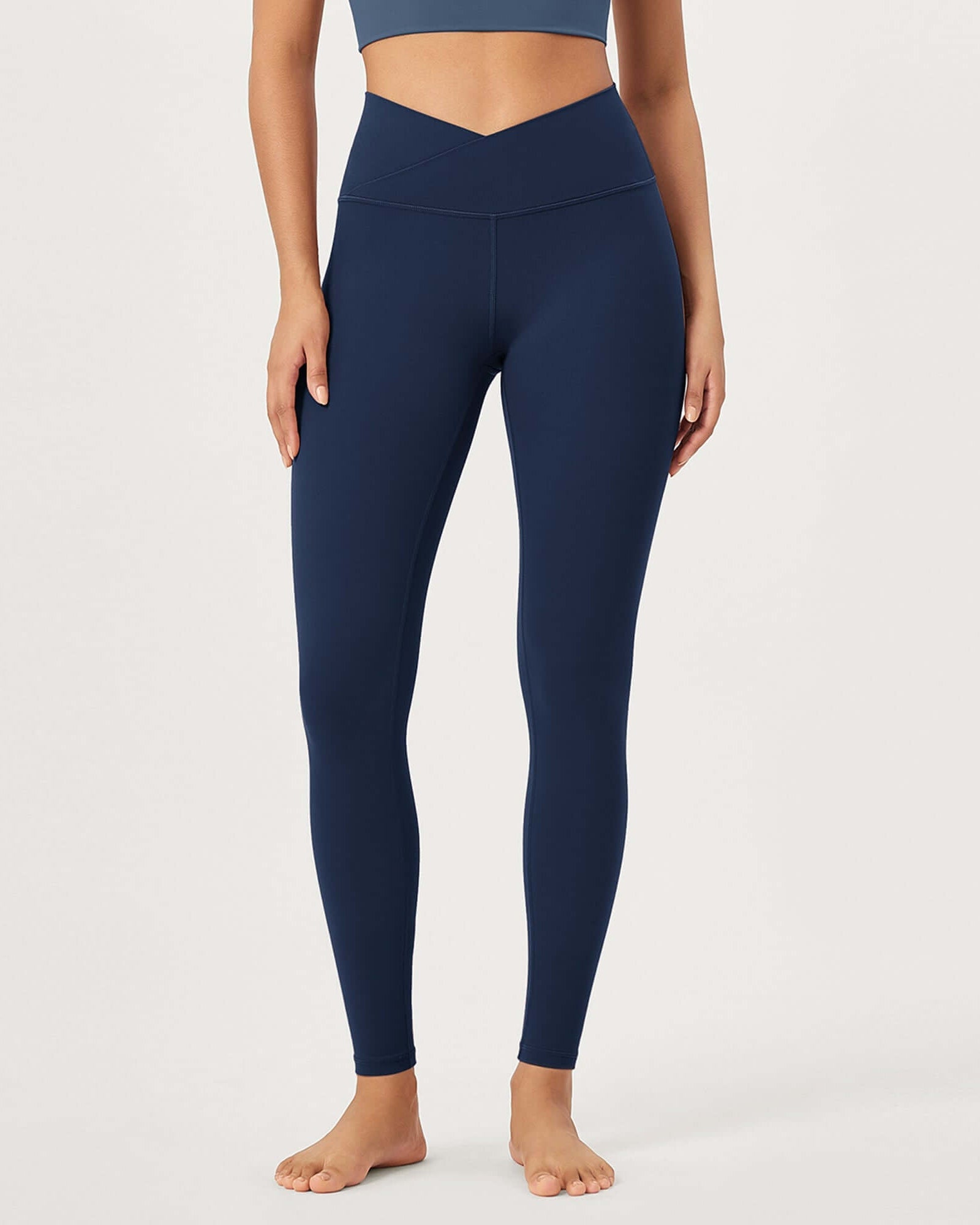 2 Pack 28 Odcloud Buttery Soft Cross Waist Yoga Leggings - ododos