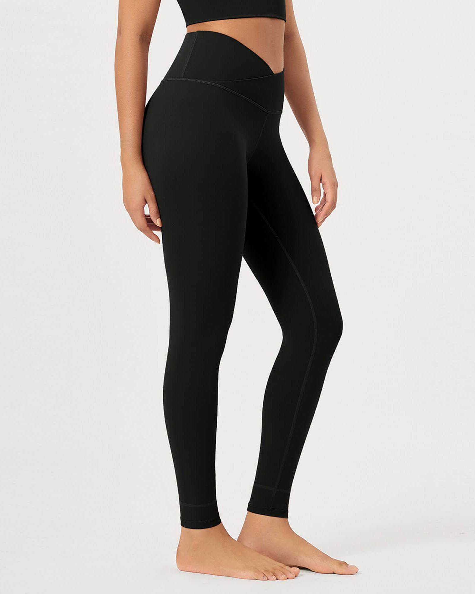 28 Buttery Soft Cross Waist Lounge Yoga Leggings - ododos
