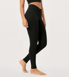 2 Pack 28 Odcloud Buttery Soft Cross Waist Yoga Leggings - ododos