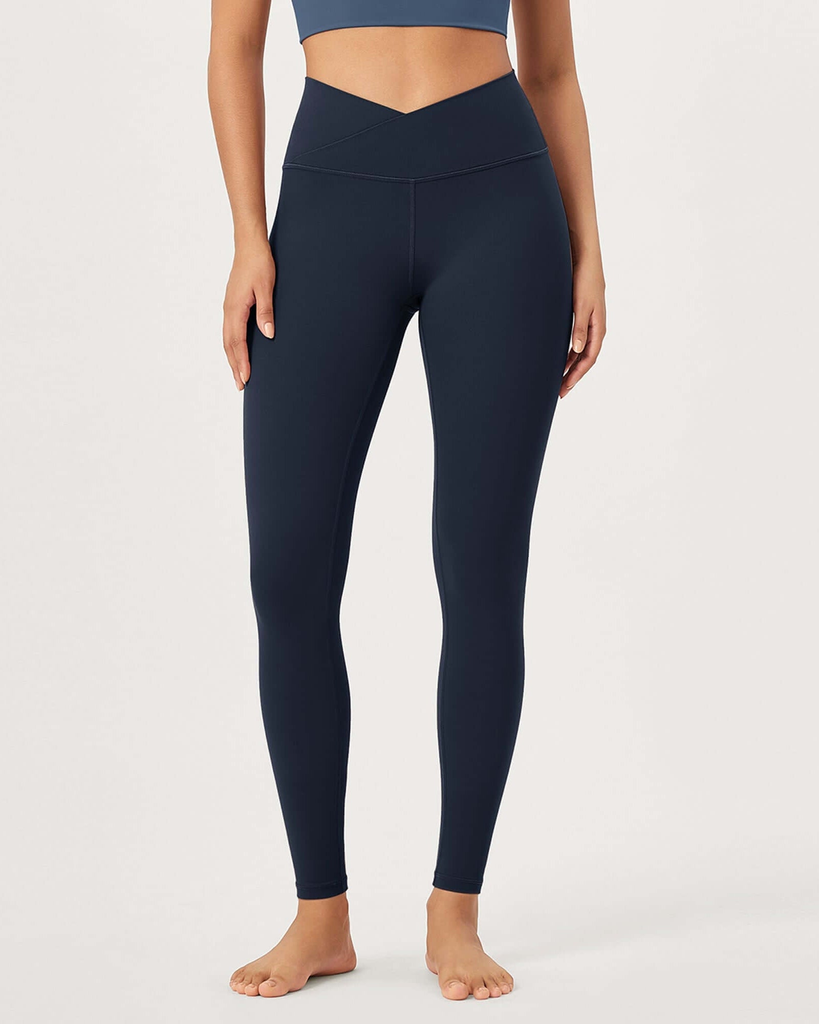 2 Pack 28 Odcloud Buttery Soft Cross Waist Yoga Leggings - ododos