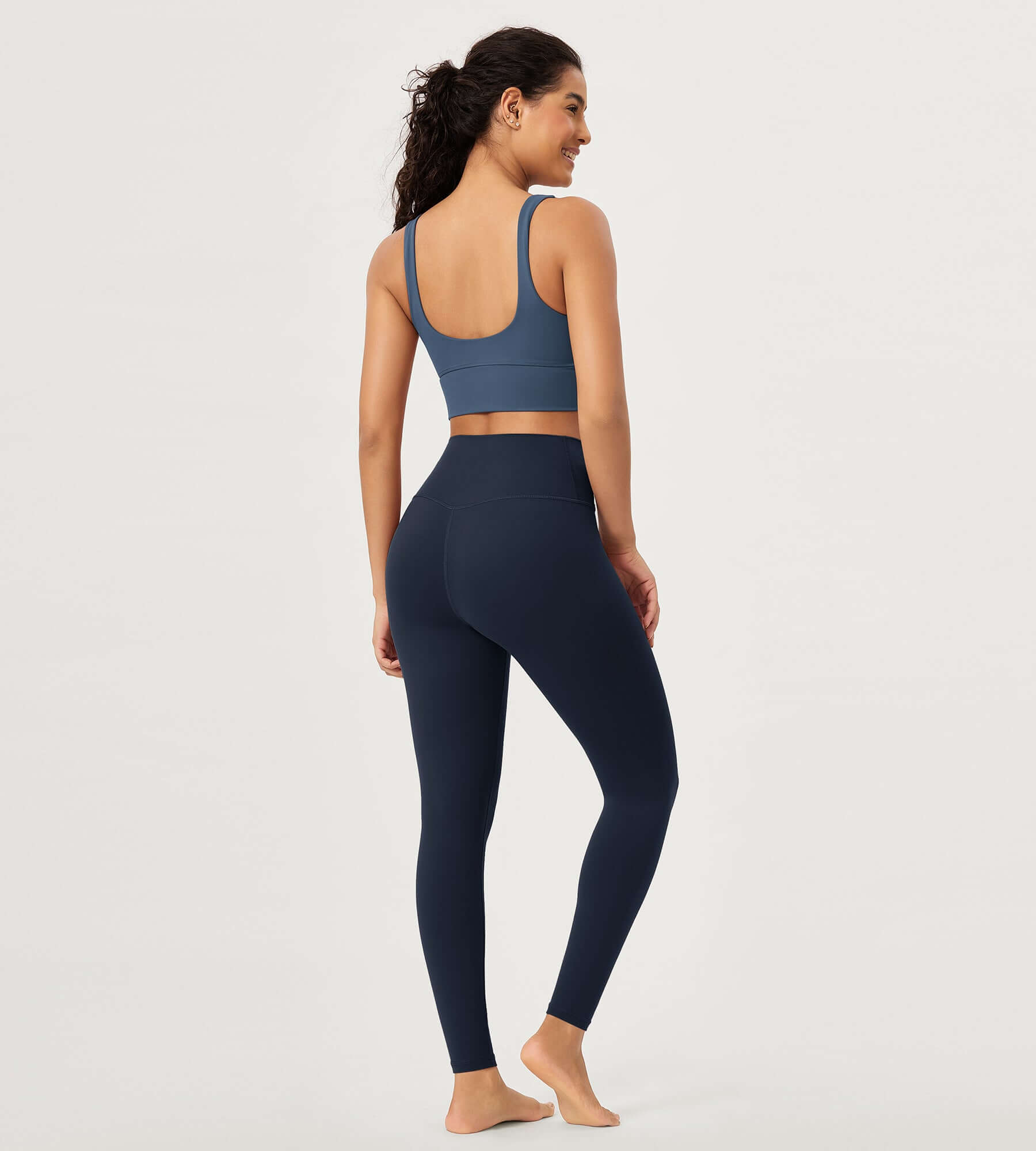 28 Buttery Soft Cross Waist Lounge Yoga Leggings - ododos
