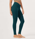 28 Buttery Soft Cross Waist Lounge Yoga Leggings - ododos