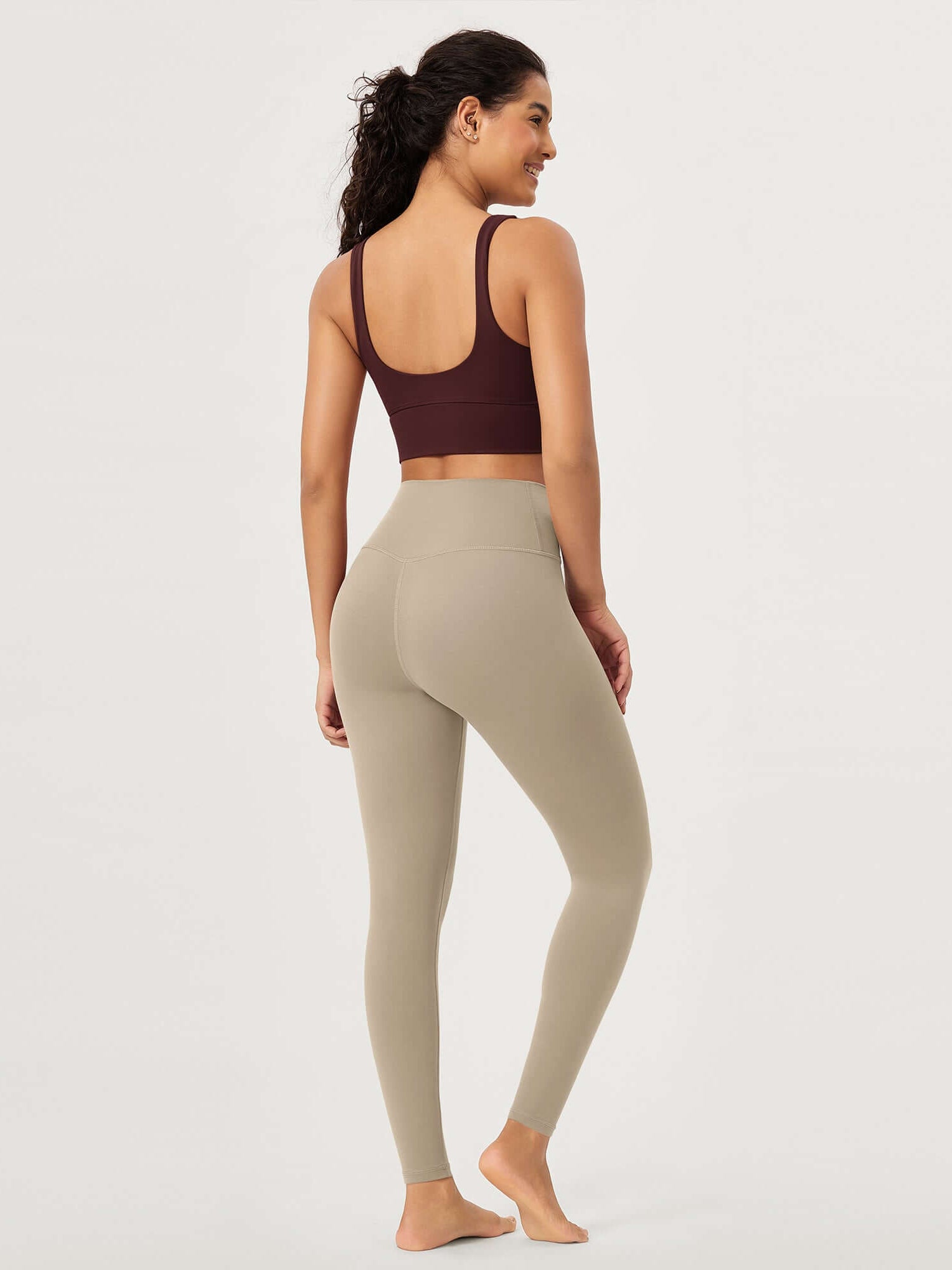 28 Buttery Soft Cross Waist Lounge Yoga Leggings - ododos