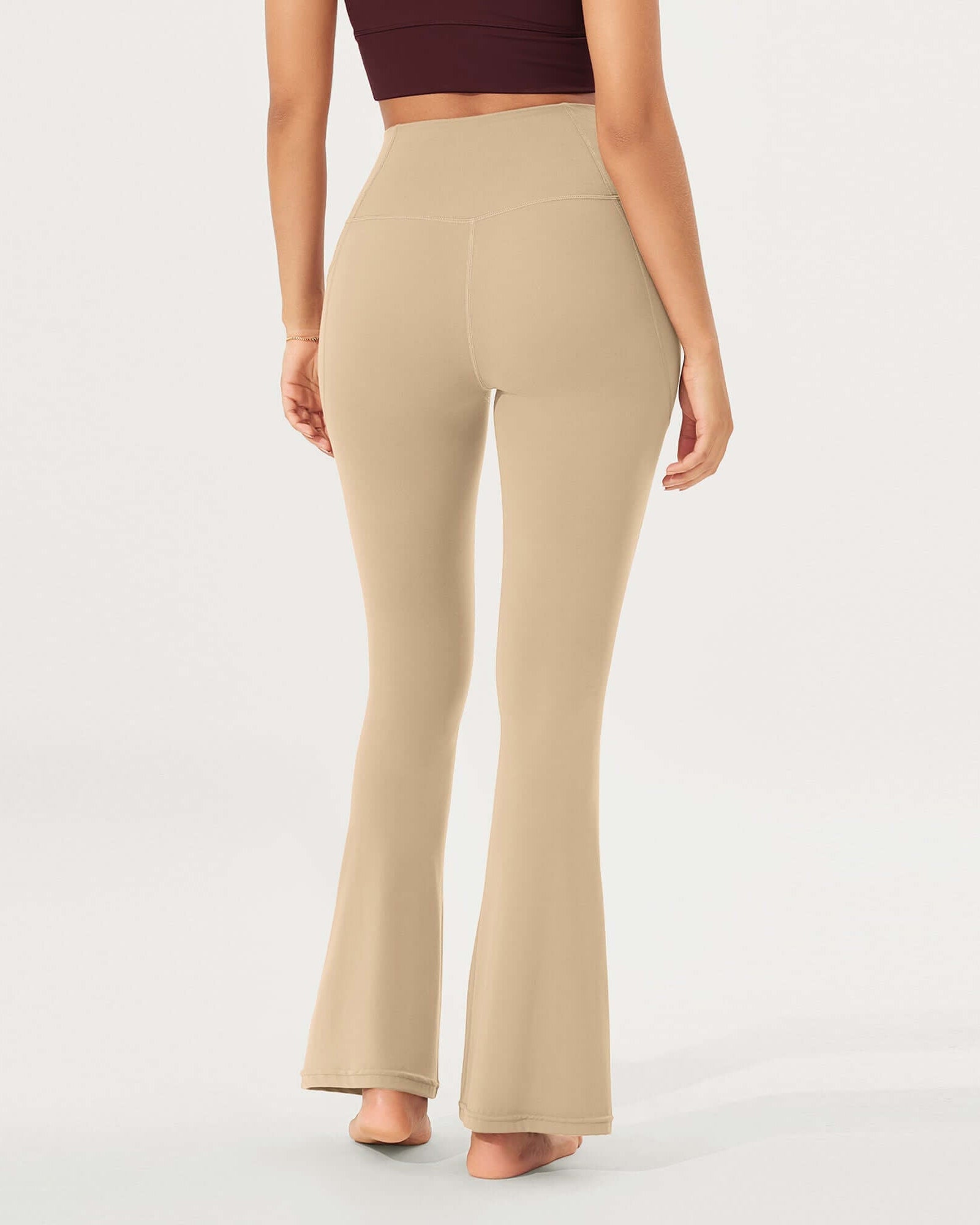 32 Cloud Feeling Bootcut Lounge Yoga Pants with Pockets - ododos