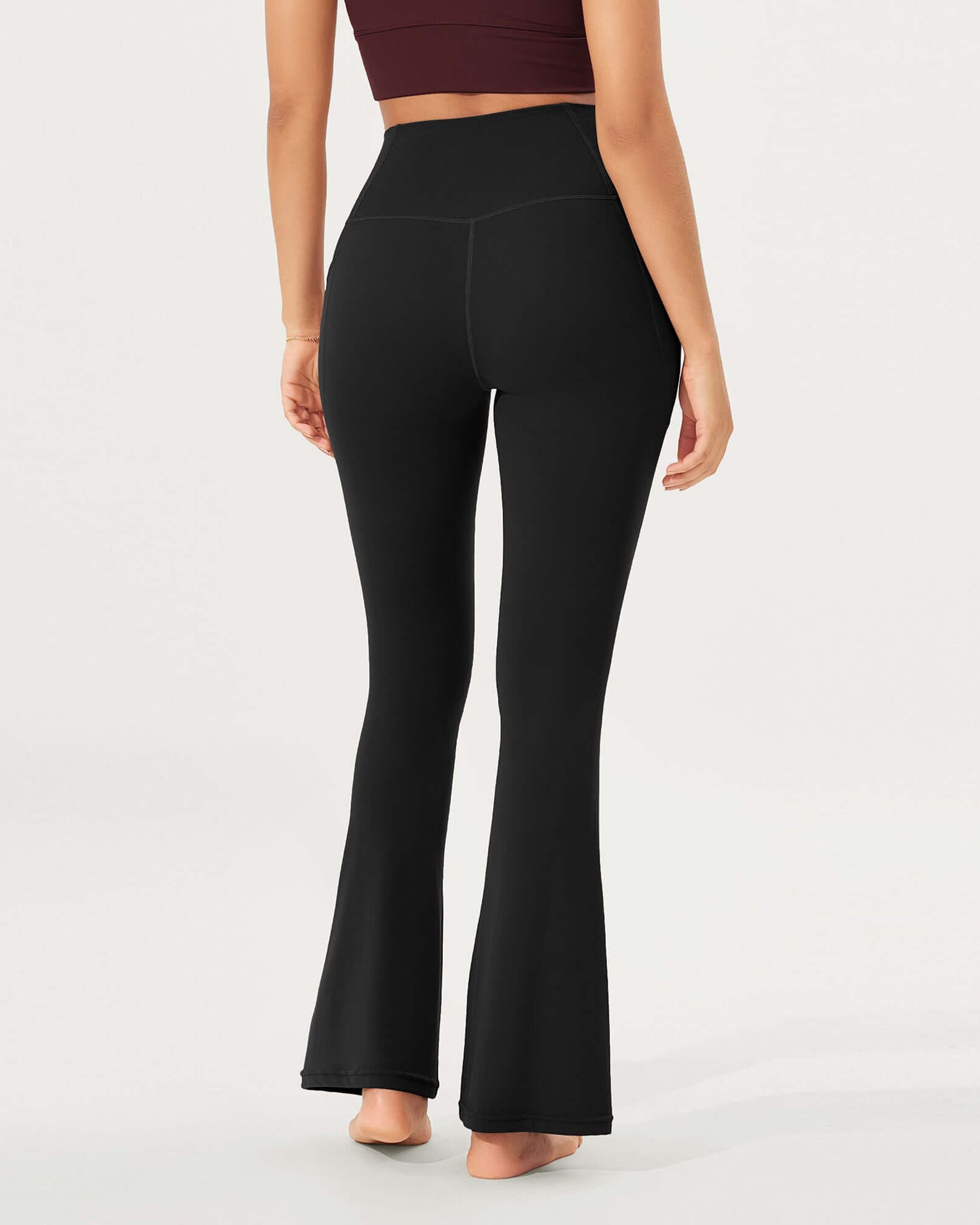 32 Cloud Feeling Bootcut Lounge Yoga Pants with Pockets - ododos