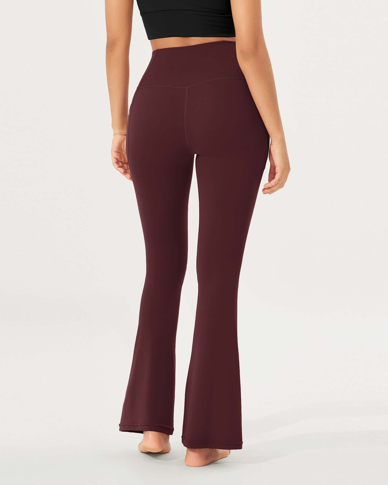 32 Cloud Feeling Bootcut Lounge Yoga Pants with Pockets - ododos
