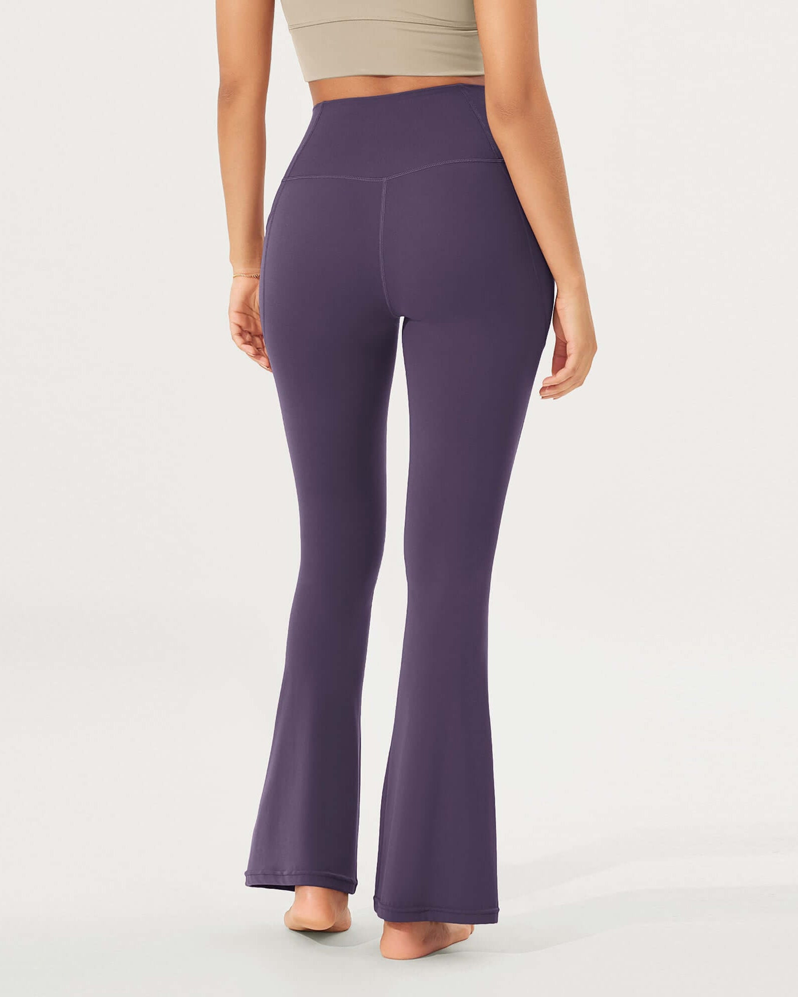 32 Cloud Feeling Bootcut Lounge Yoga Pants with Pockets - ododos