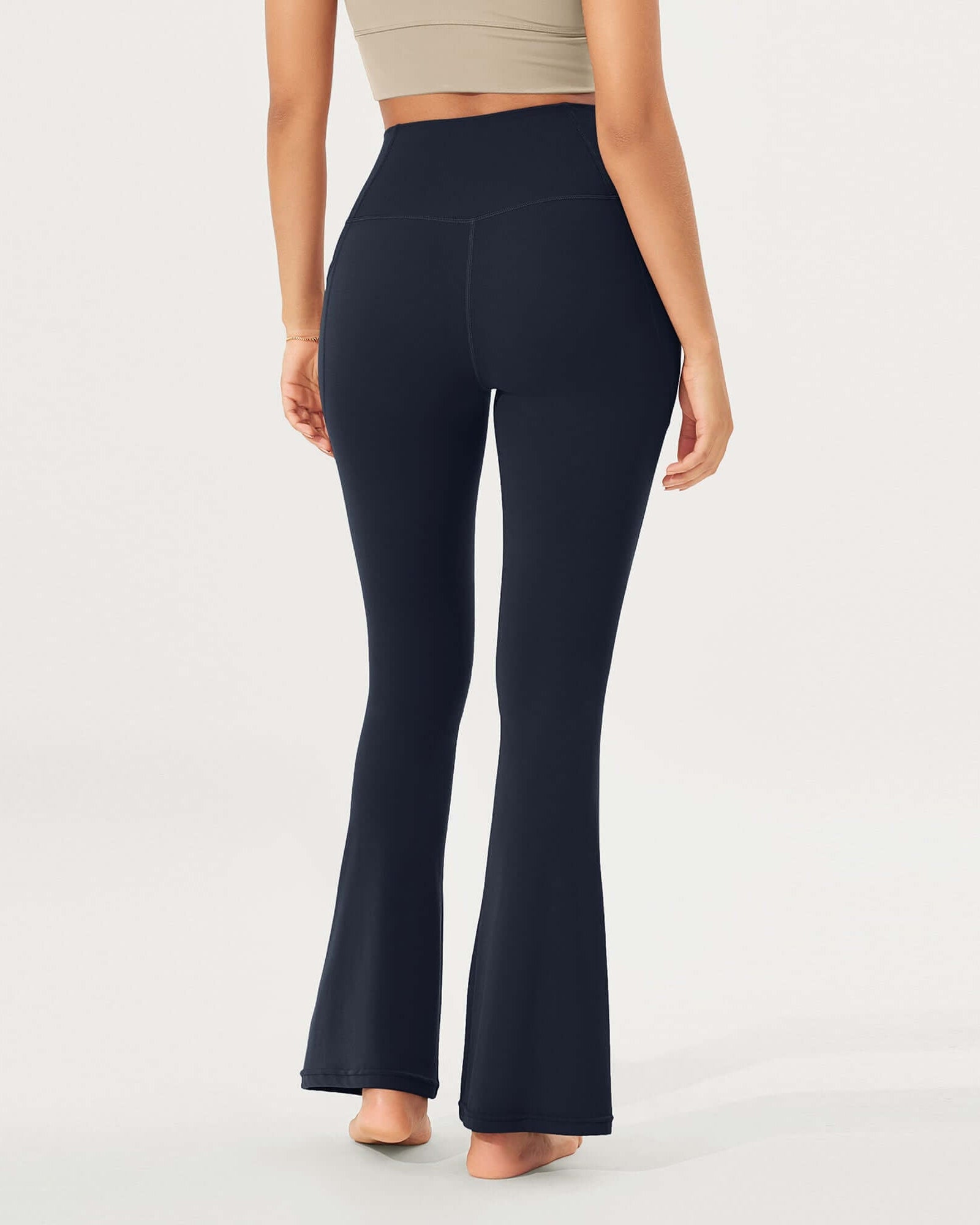 32 Cloud Feeling Bootcut Lounge Yoga Pants with Pockets - ododos